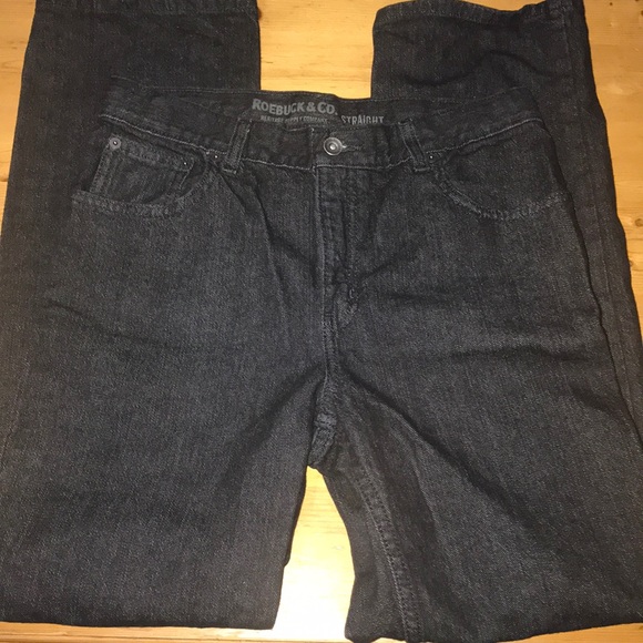 Roebuck & Co Other - Roebuck & Co. Boys Black Jeans 16 Husky Straight
